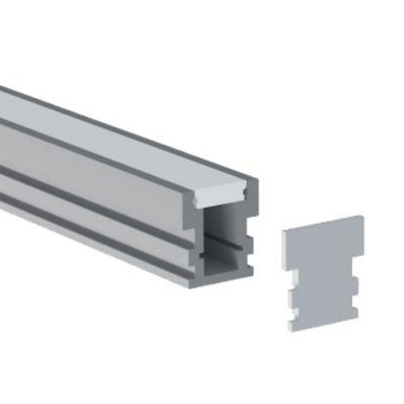 Floor Aluminum LED Profile Light Channel For 10mm LED Tape Lights